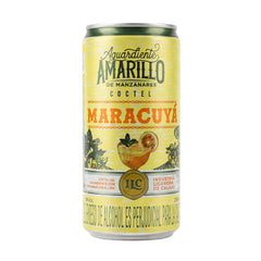 Cóctel Amarillo Maracuyá - Cóctel de Aguardiente Amarillo de Manzanares