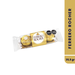 Chocolates Bombones Ferrero Rocher X 3 Und