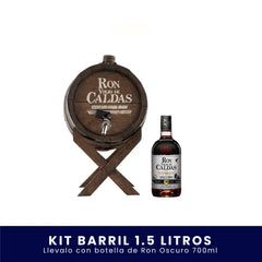 Kit Barril Dispensador 1.5 litros