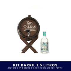 Kit Barril Dispensador 1.5 litros