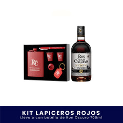 Set Lapicero Rojo