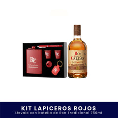Set Lapicero Rojo
