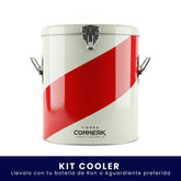 Kit Cooler Tienda Commerk | Ron o Aguardiente 750 ml a elección