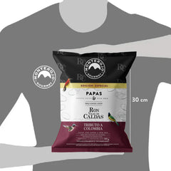 Papas MonteRojo de Ron Viejo de Caldas BBQ (100 g)