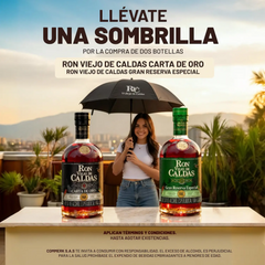 Sombrilla Gratis | Por la compra de 2 Carta de Oro o Gran Reserva Especial