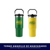 Kit Termo Edición Especial Amarillo + Aguardiente Amarillo