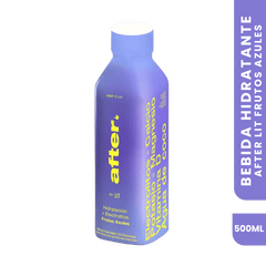 After Frutos Azules (500 ml) — Bebida hidratante