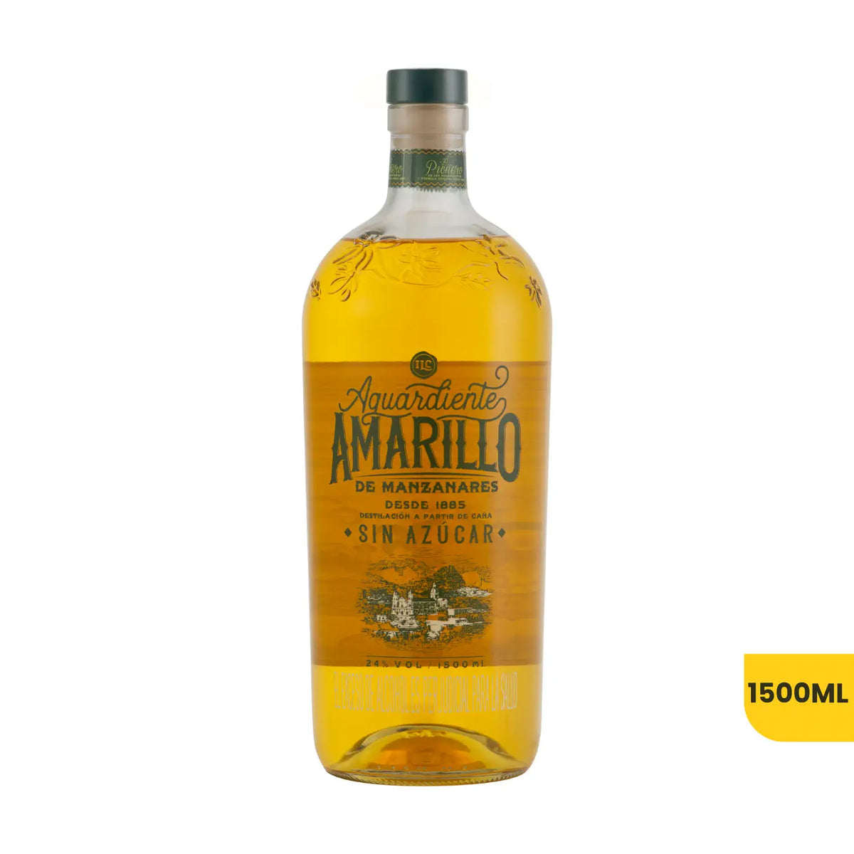 1500ml - Aguardiente Amarillo de Manzanares