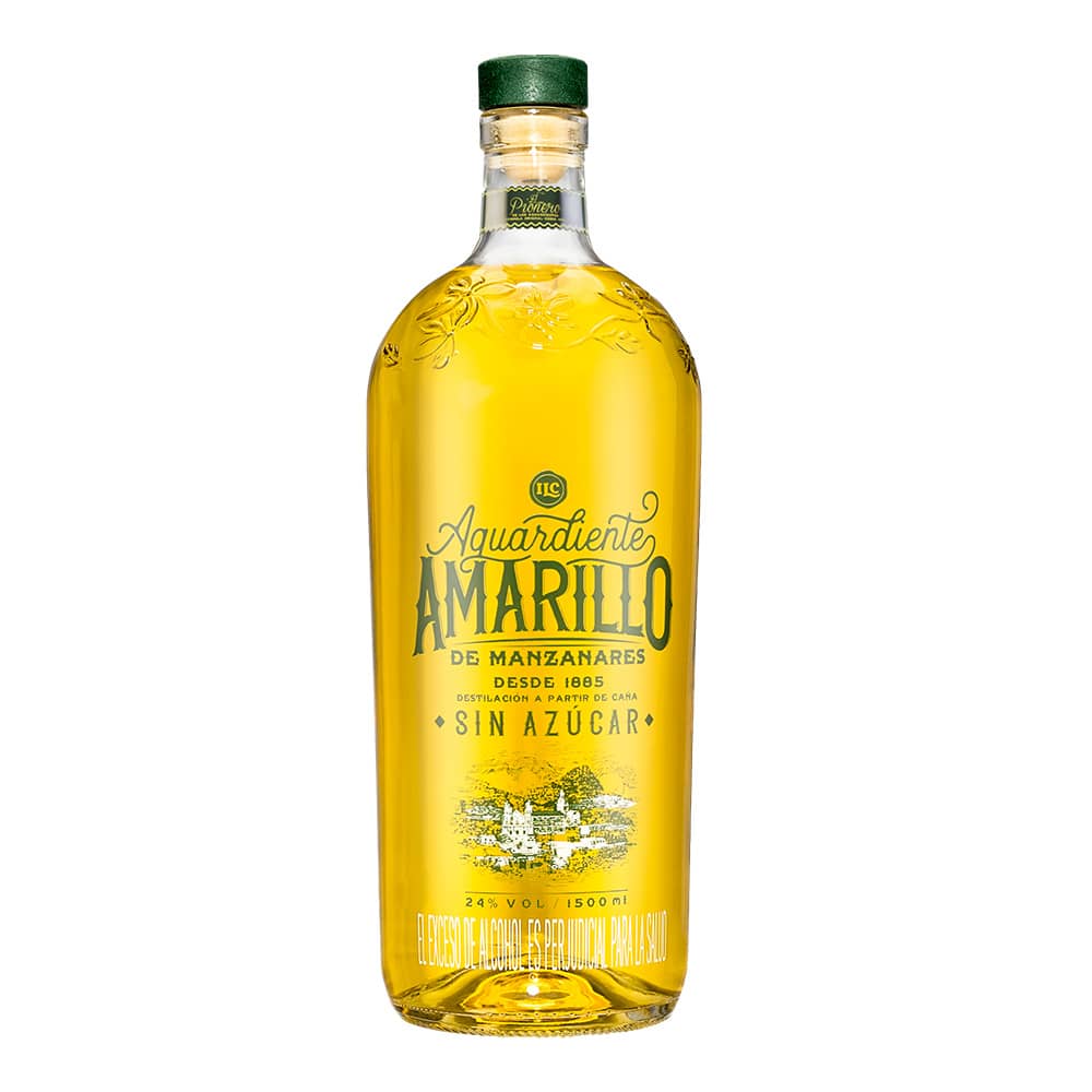 1500ml - Aguardiente Amarillo de Manzanares