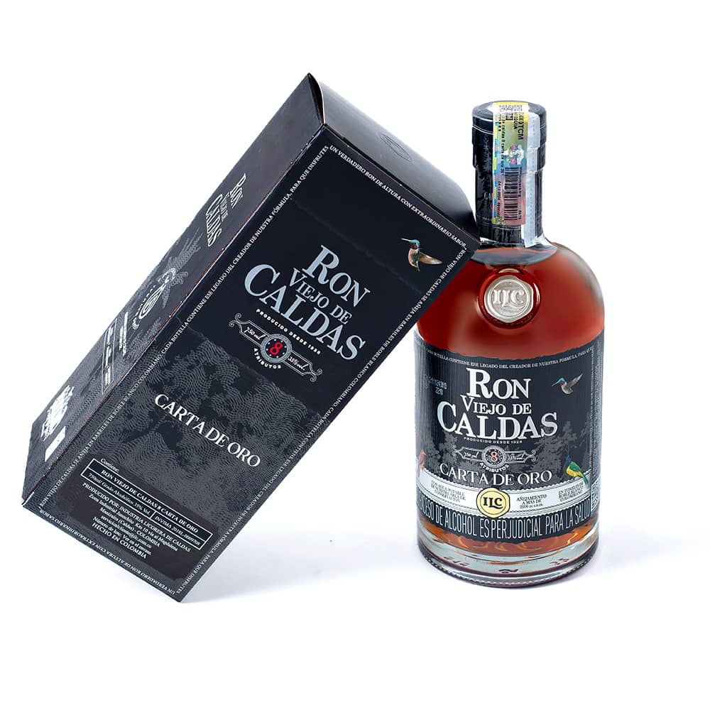 Ron Viejo de Caldas Carta de Oro 750ml