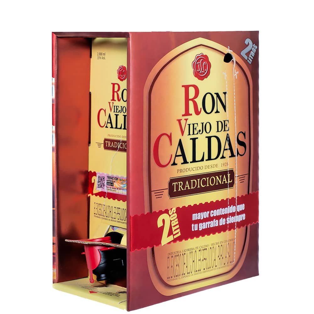 Ron Viejo de Caldas Tradicional Box 2000ml