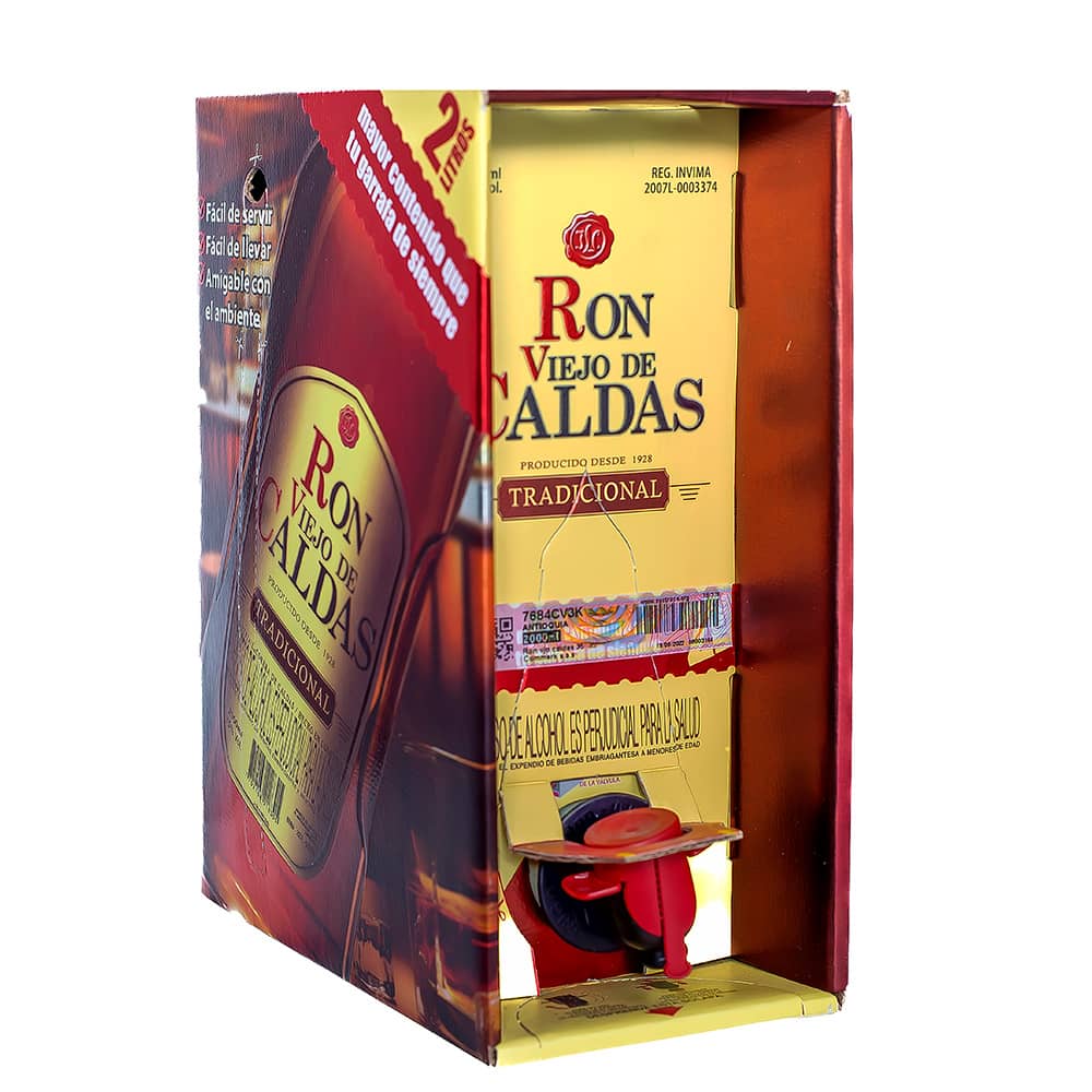 Ron Viejo de Caldas Tradicional Box 2000ml