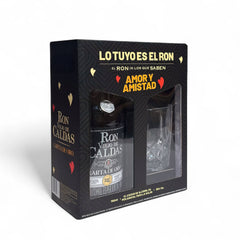 Carta de Oro 750ml + Vaso | Estuche Edición Especial Amor y Amistad