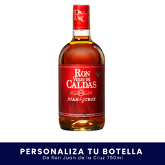 Botella de Ron Viejo de Caldas 750ml Etiqueta personalizable