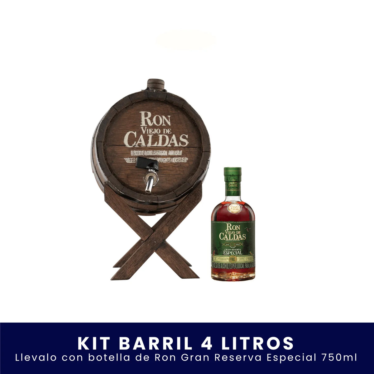 Kit Barril Dispensador 4 litros