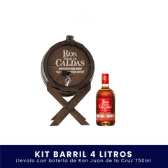 Kit Barril Dispensador 4 litros