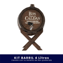 Kit Barril Dispensador 4 litros