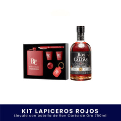 Set Lapicero Rojo