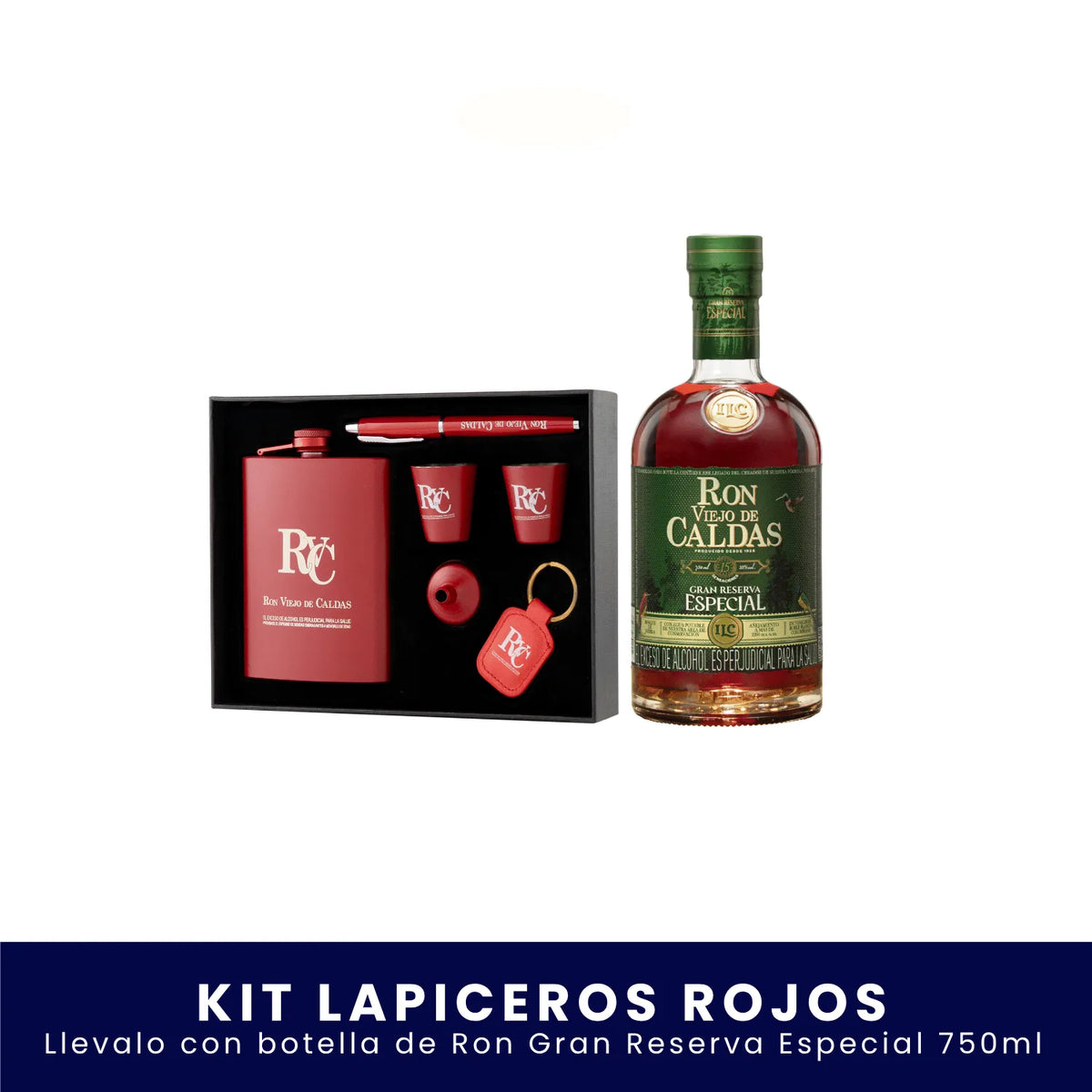 Set Lapicero Rojo
