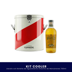 Kit Cooler Tienda Commerk | Ron o Aguardiente 750 ml a elección