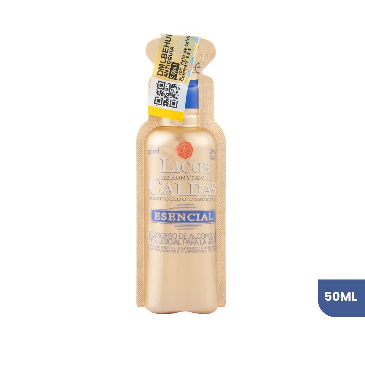 Ron Viejo de Caldas Esencial 50ml