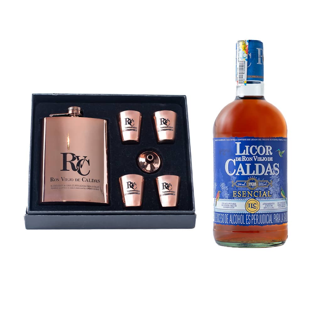 Arma Tu Kit: Kit Ronera 4 Copas Palo de Rosa + Botella 750ml