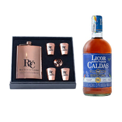 Arma Tu Kit: Kit Ronera 4 Copas Palo de Rosa + Botella 750ml