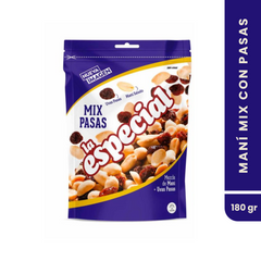 Maní La Especial Mix Pasas 180 g