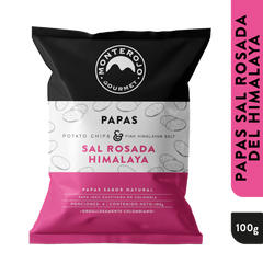 Papas MonteRojo Sal Rosada del Himalaya (100 g)
