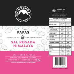 Papas MonteRojo Sal Rosada del Himalaya (100 g)