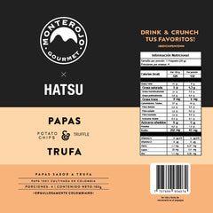 Papas MonteRojo x Hatsu Trufa (100 g)