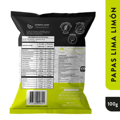 Papas MonteRojo Lima–Limón (100 g)