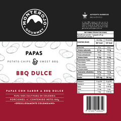 Papas MonteRojo BBQ Dulce (100 g)
