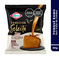 Ponqué Ramo Ron Viejo de Caldas | Edición Especial