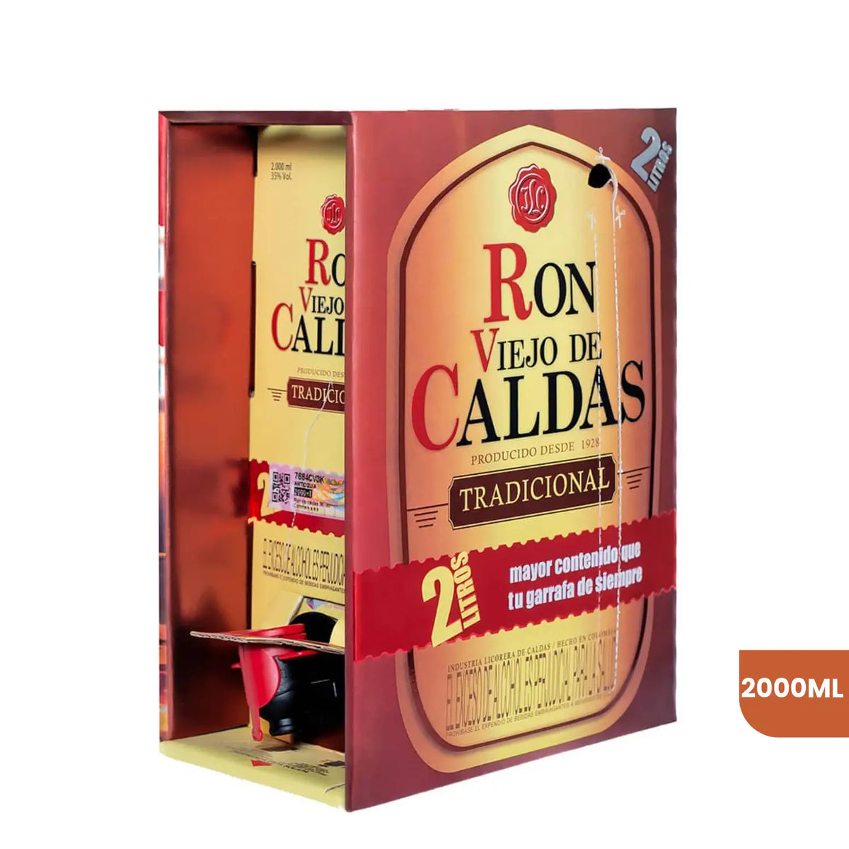 Ron Viejo de Caldas Tradicional Box 2000ml