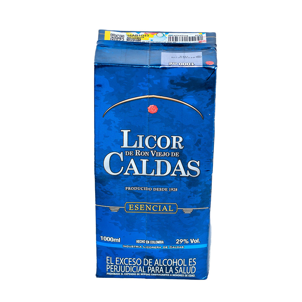 Ron Viejo de Caldas Esencial Tetrapack 1000ml