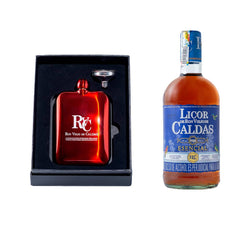 Arma Tu Kit: Ronera Roja con Embudo + Botella750 ml