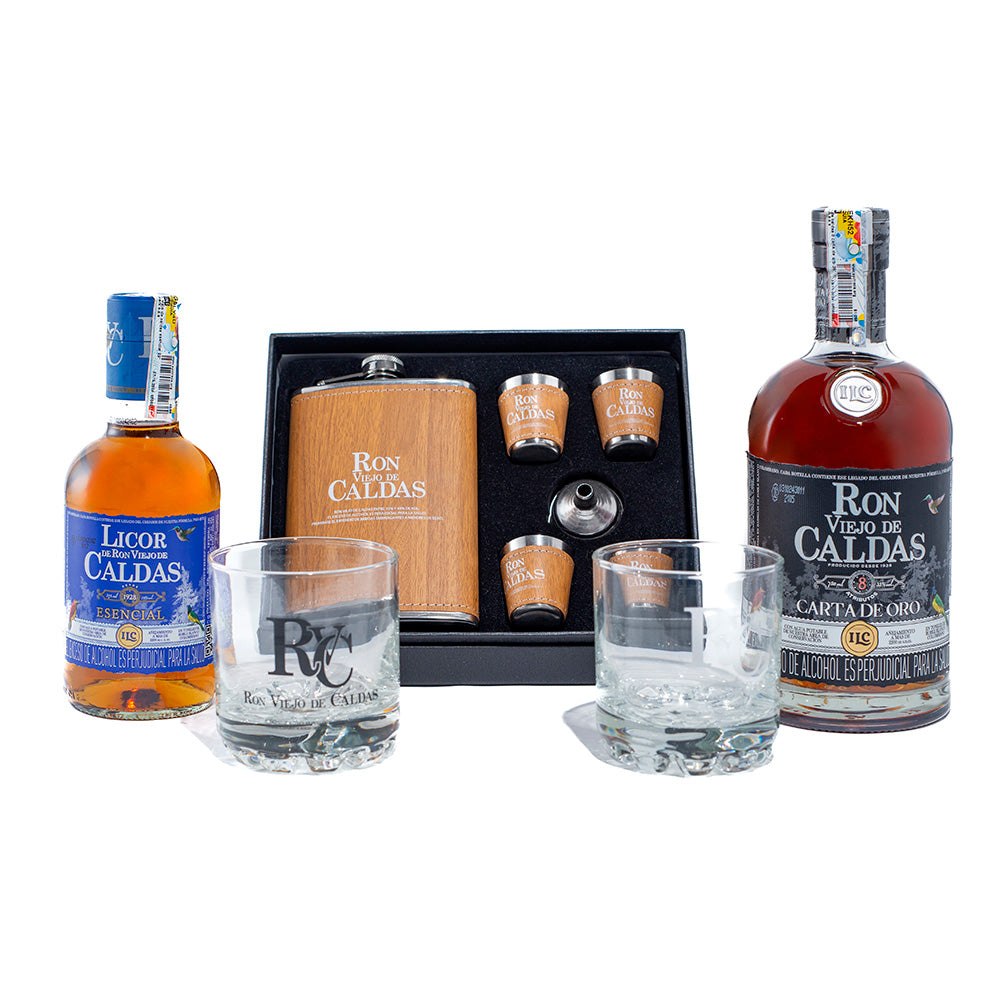 Kit Licorera 4 Copas Café
