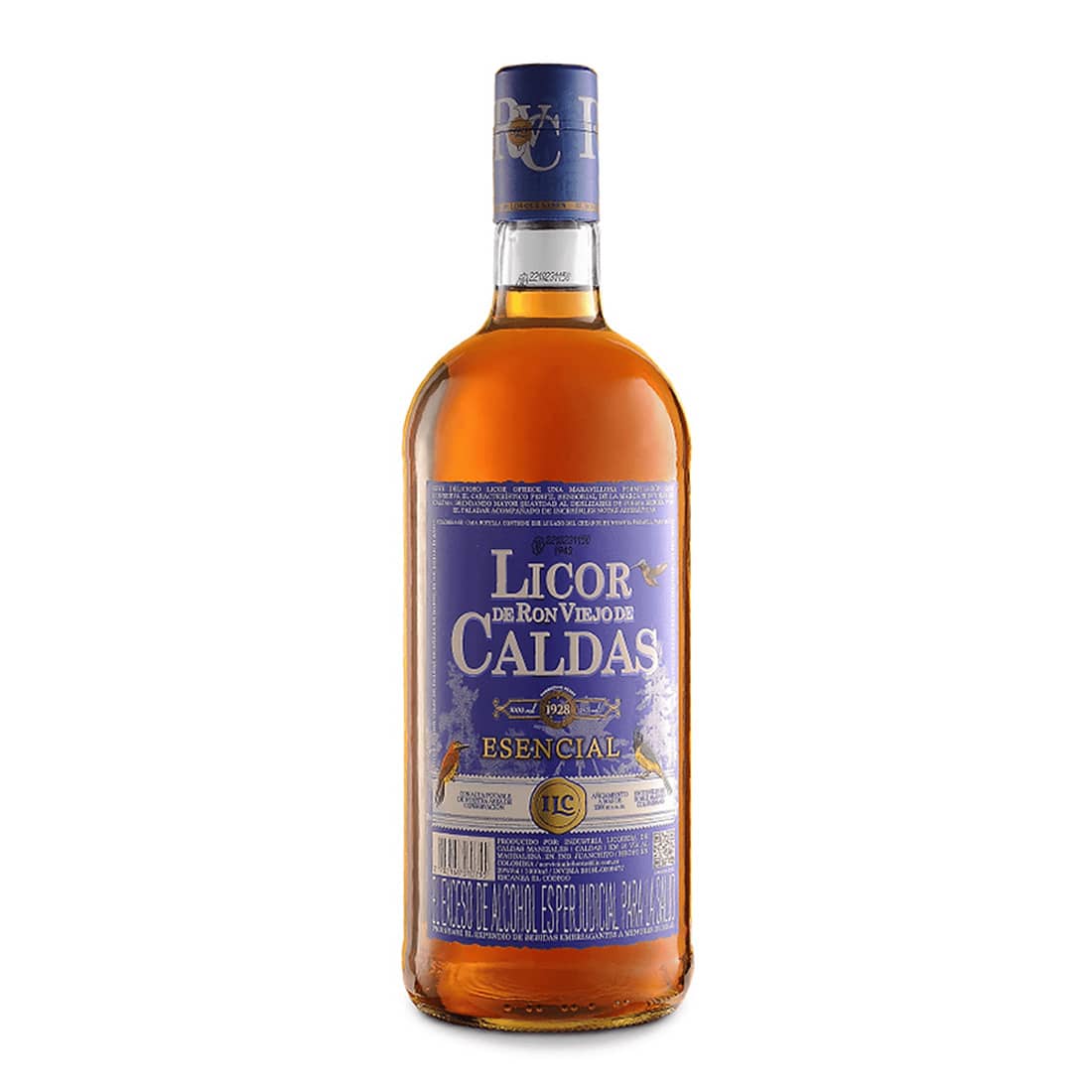 Licor de Ron Viejo de Caldas Esencial 1000ml