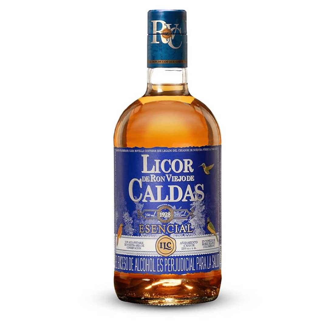 Licor de Ron Viejo de Caldas Esencial 750ml