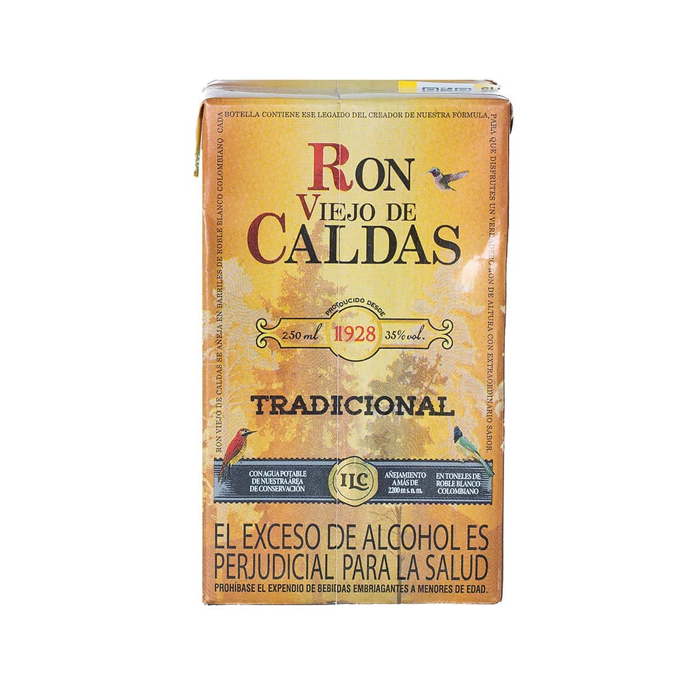 Ron Viejo de Caldas Tradicional 250ml